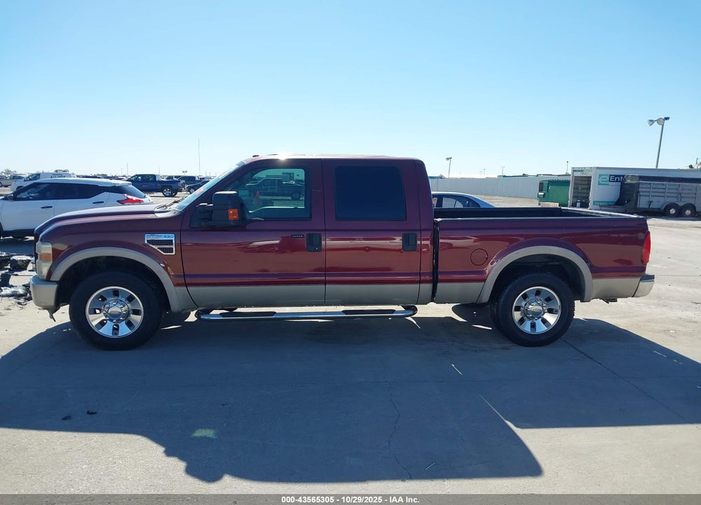 2008 FORD F-250 LARIAT VIN: 1FTSW20R08ED25618