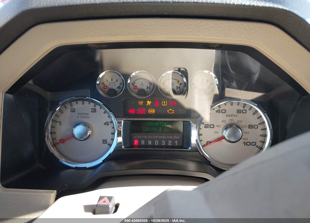 2008 FORD F-250 LARIAT VIN: 1FTSW20R08ED25618