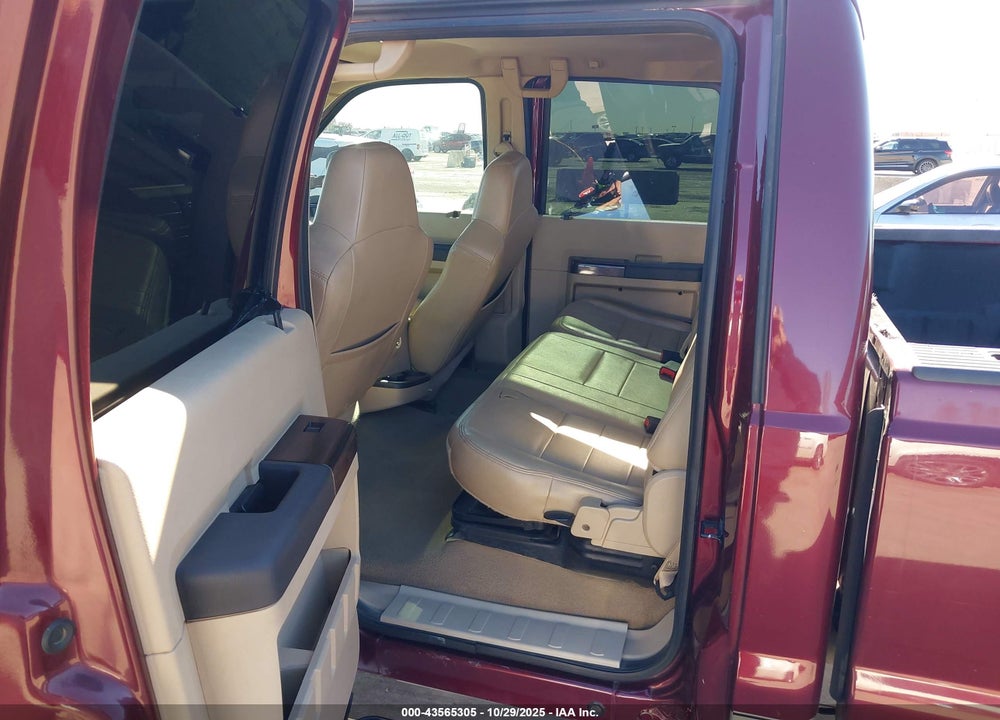 2008 FORD F-250 LARIAT VIN: 1FTSW20R08ED25618