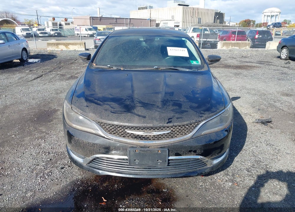 2016 CHRYSLER 200 LIMITED VIN: 1C3CCCAG5GN104860