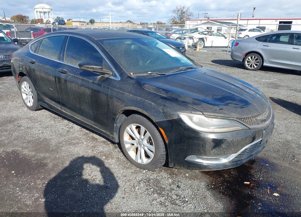 2016 CHRYSLER 200 LIMITED VIN: 1C3CCCAG5GN104860