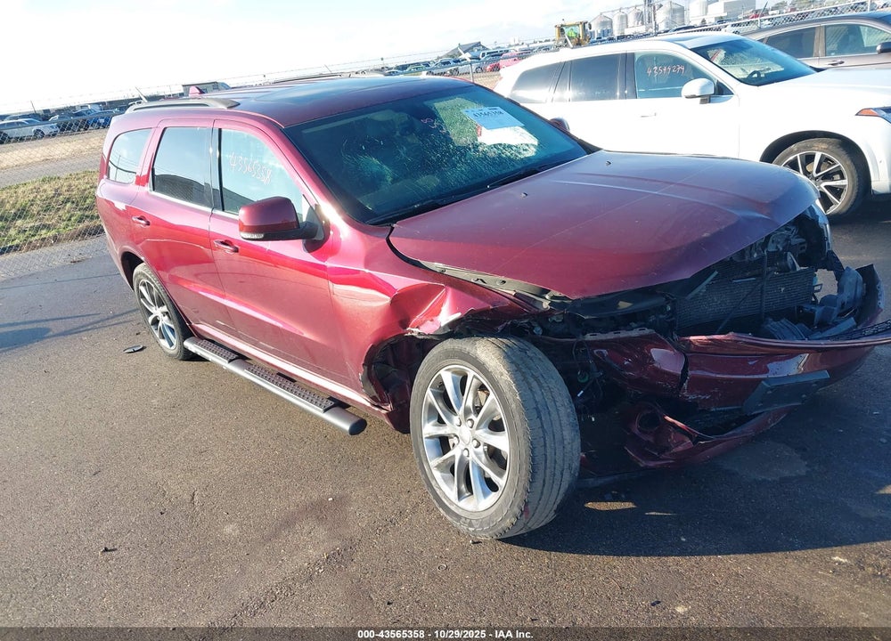 2017 DODGE DURANGO GT AWD VIN: 1C4RDJDG2HC652718