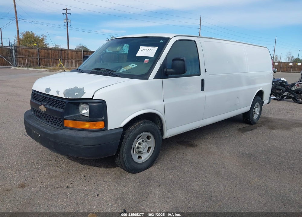 2009 CHEVROLET EXPRESS 3500 WORK VAN VIN: 1GCHG39KX91101977