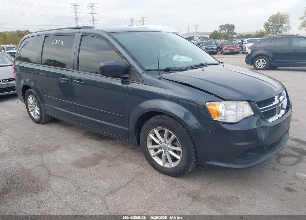 2014 DODGE GRAND CARAVAN SXT VIN: 2C4RDGCG9ER137318