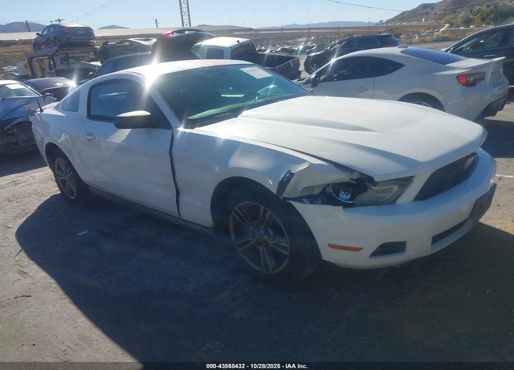 2010 FORD MUSTANG V6/V6 PREMIUM VIN: 1ZVBP8AN3A5123547