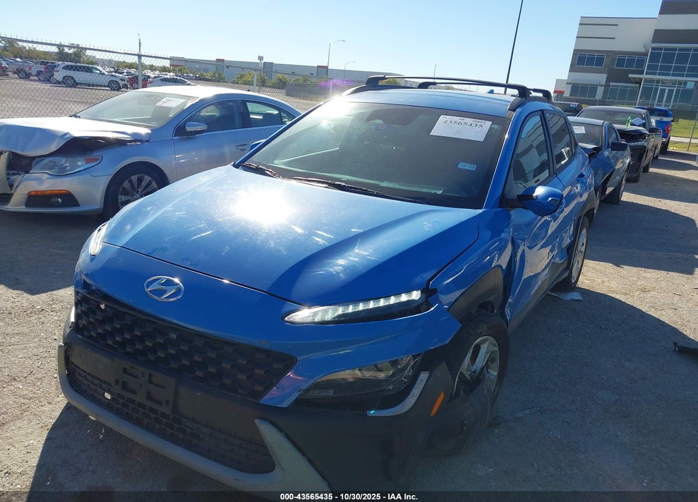2022 HYUNDAI KONA SEL VIN: KM8K62AB8NU803153