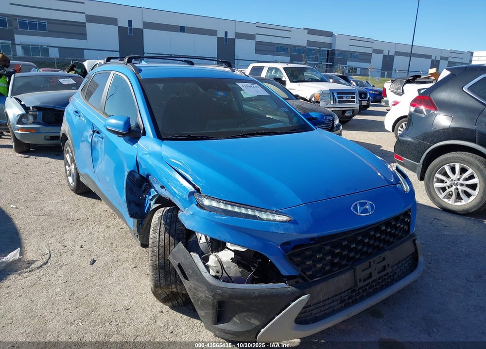 2022 HYUNDAI KONA SEL VIN: KM8K62AB8NU803153