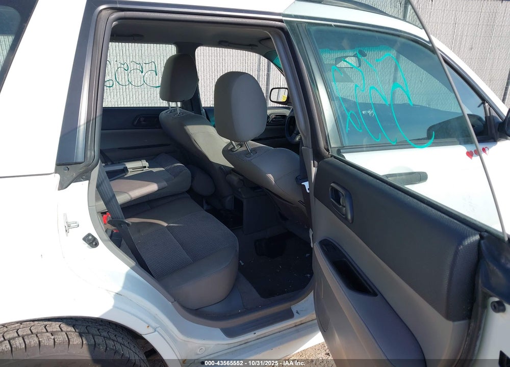 2006 SUBARU FORESTER VIN: JF1SG63686H736174
