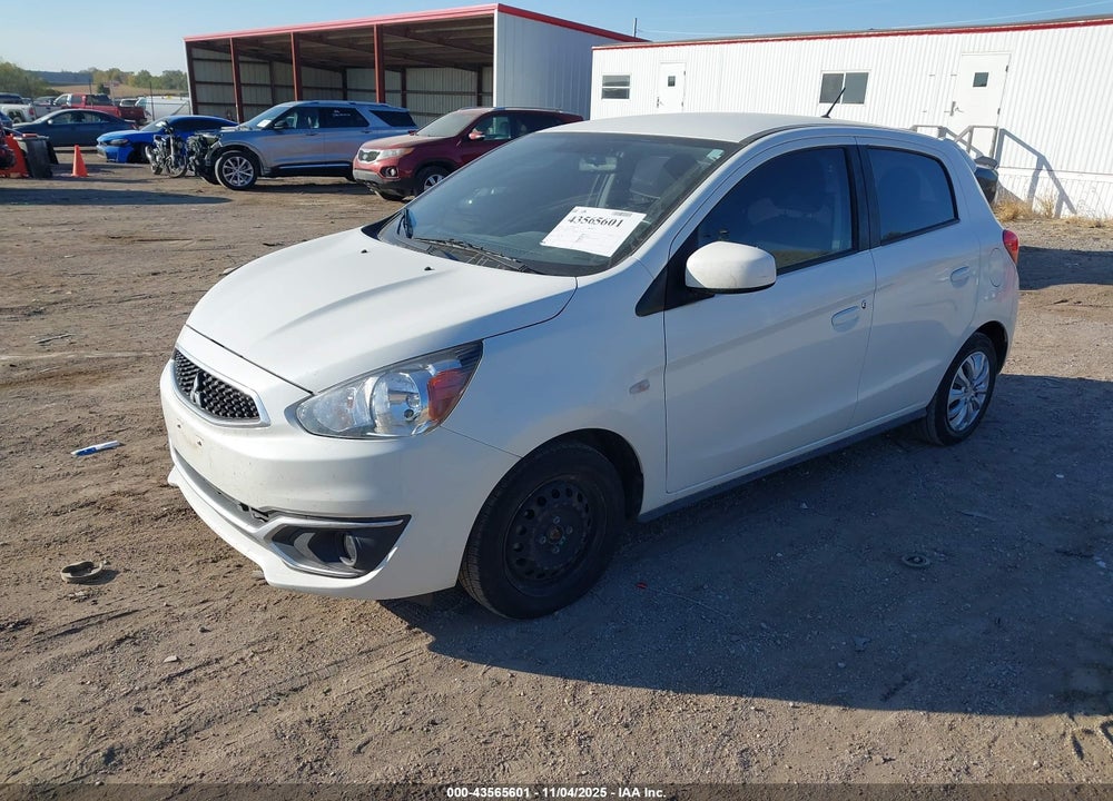 2018 MITSUBISHI MIRAGE ES VIN: ML32A3HJ9JH007815