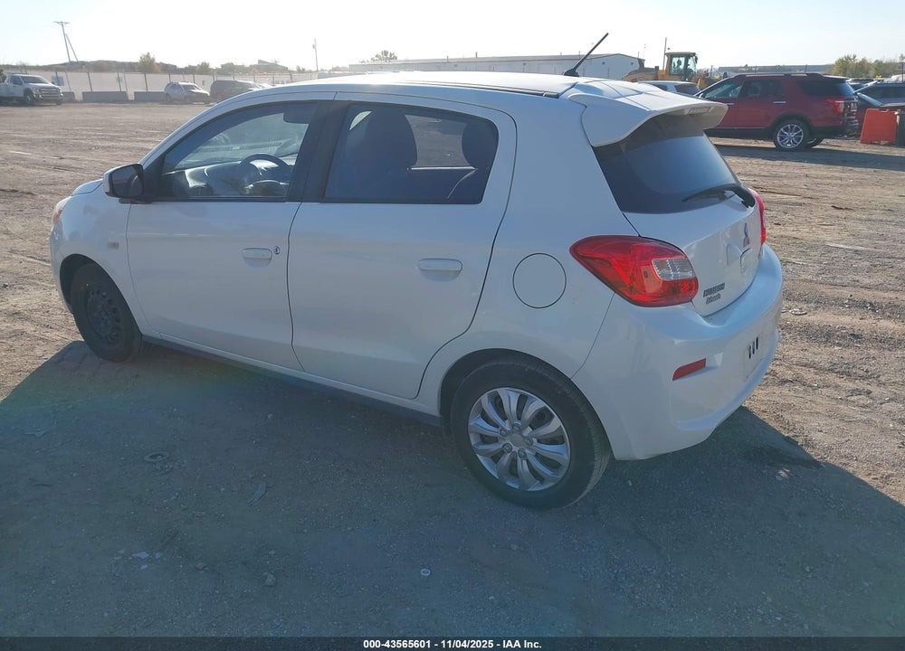 2018 MITSUBISHI MIRAGE ES VIN: ML32A3HJ9JH007815