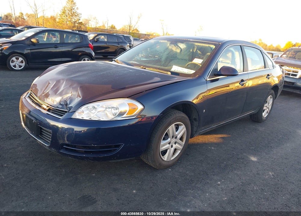 2008 CHEVROLET IMPALA VIN: 2G1WB58K089265843