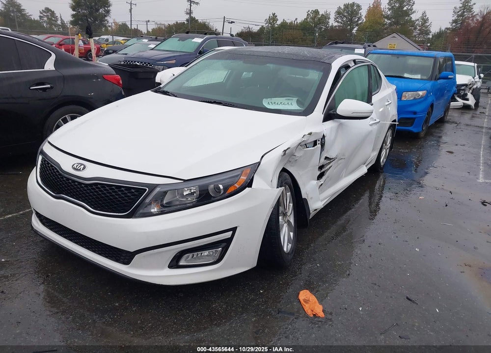 2015 KIA OPTIMA EX VIN: 5XXGN4A76FG364255