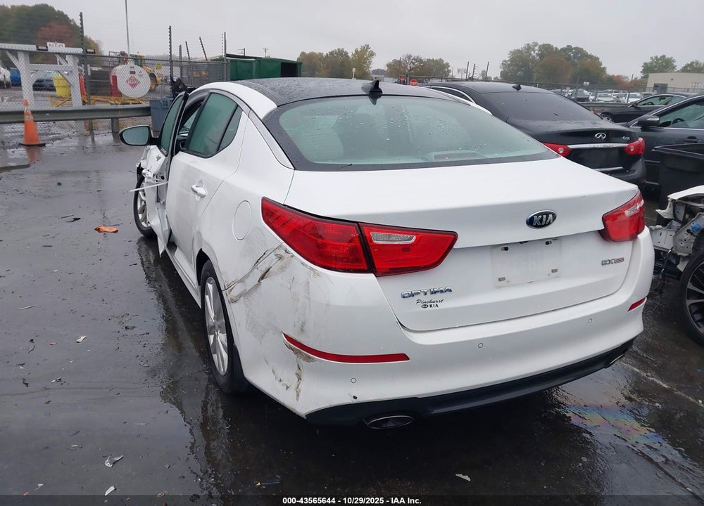 2015 KIA OPTIMA EX VIN: 5XXGN4A76FG364255