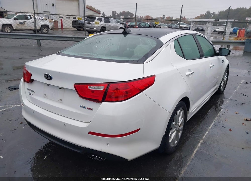 2015 KIA OPTIMA EX VIN: 5XXGN4A76FG364255
