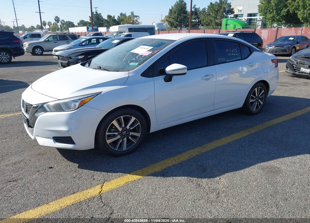2021 NISSAN VERSA SV XTRONIC CVT VIN: 3N1CN8EV5ML875748