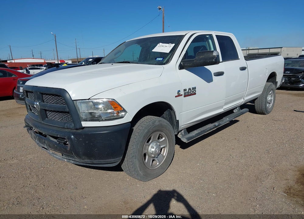 2018 RAM 2500 TRADESMAN 4X4 8' BOX VIN: 3C6UR5HLXJG377216
