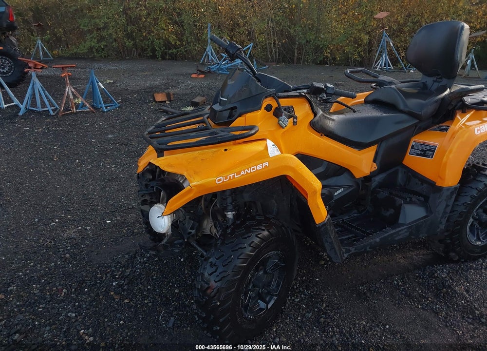 2018 CAN-AM OUTLANDER MAX 450/450 DPS VIN: 3JBLMAR40JJ001780
