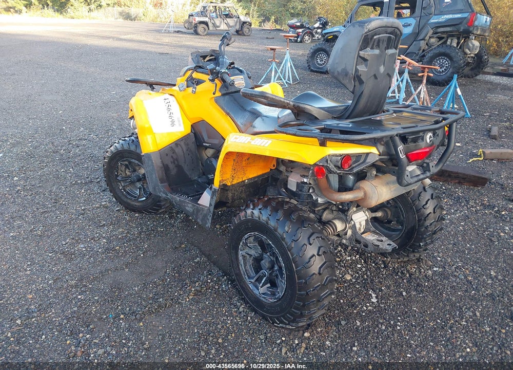 2018 CAN-AM OUTLANDER MAX 450/450 DPS VIN: 3JBLMAR40JJ001780
