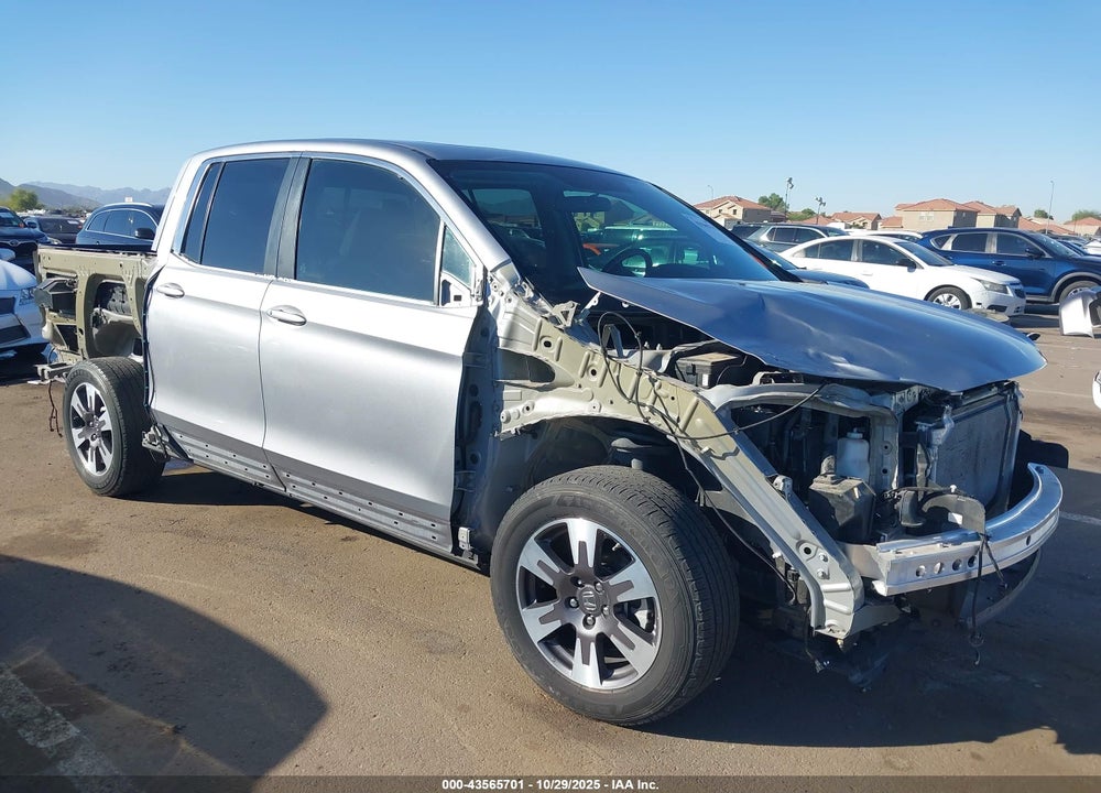 2019 HONDA RIDGELINE RTL VIN: 5FPYK3F51KB047700