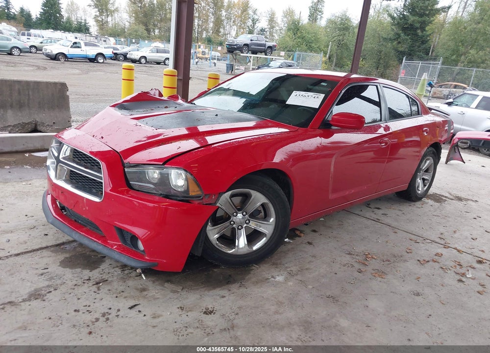 2012 DODGE CHARGER VIN: 2C3CDXBG9CH201632