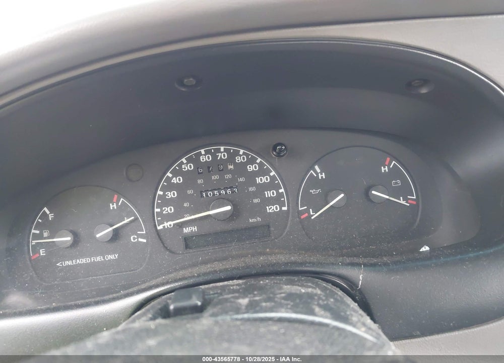 1995 FORD RANGER SUPER CAB VIN: 1FTCR14A4SPA11346