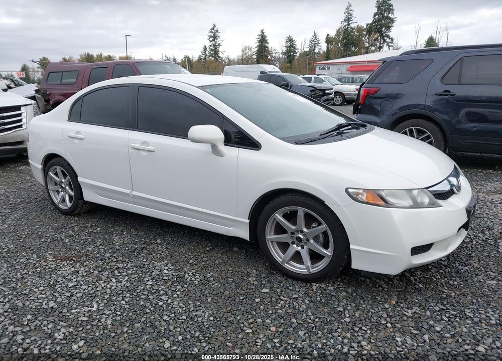 2009 HONDA CIVIC LX VIN: 19XFA16589E045384