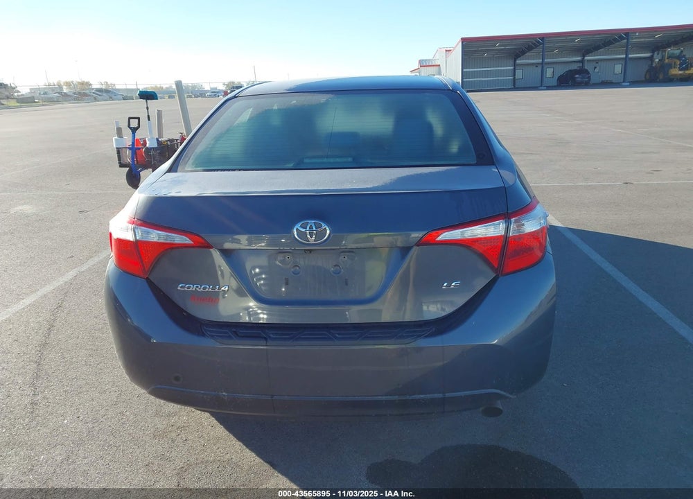 2016 TOYOTA COROLLA LE VIN: 5YFBURHE2GP447527