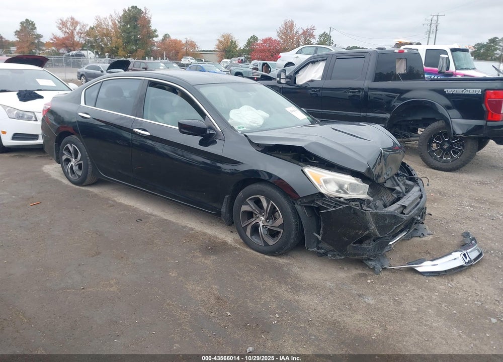 2016 HONDA ACCORD LX VIN: 1HGCR2F36GA031856