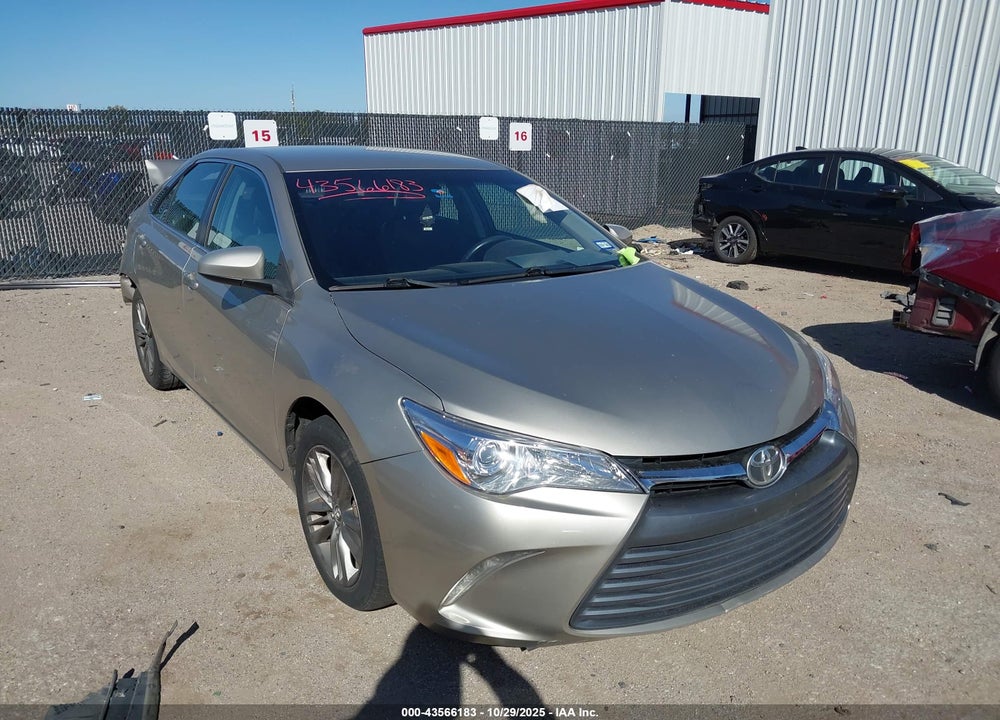 2016 TOYOTA CAMRY SE VIN: 4T1BF1FK3GU568313