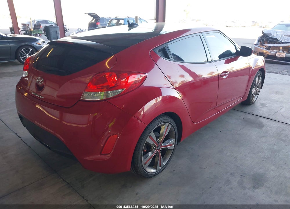 2016 HYUNDAI VELOSTER VIN: KMHTC6AD6GU268543