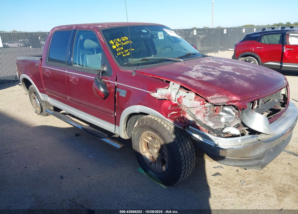 2003 FORD F-150 LARIAT/XLT VIN: 1FTRW07L83KA87113