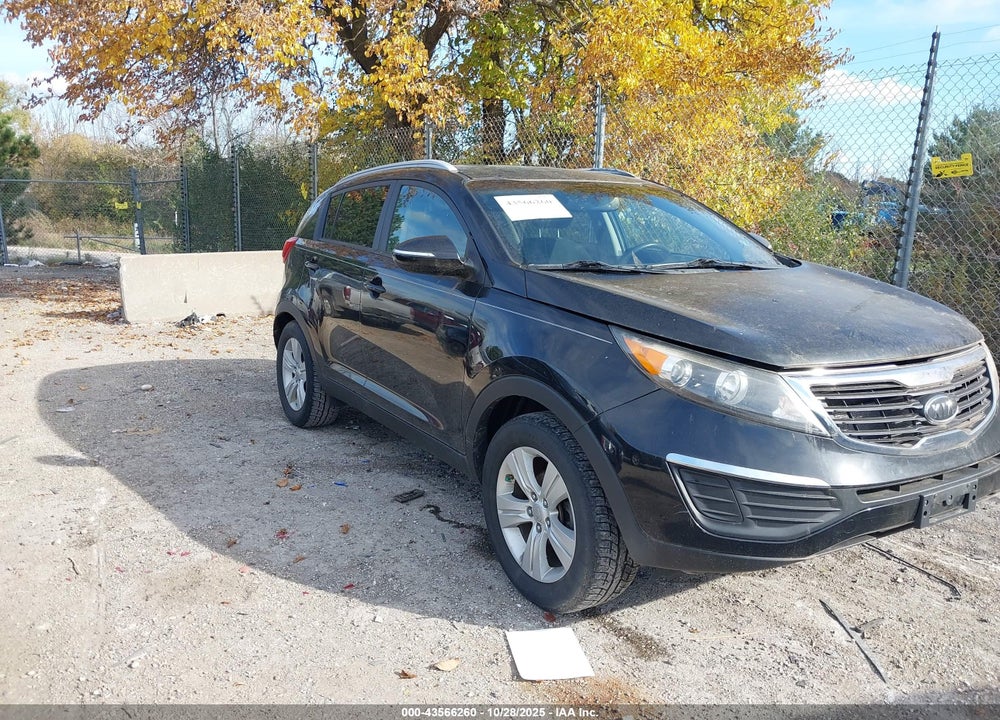 2011 KIA SPORTAGE LX VIN: KNDPB3A2XB7053860