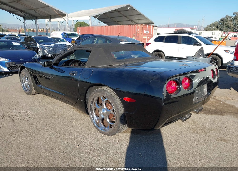 2000 CHEVROLET CORVETTE VIN: 1G1YY32GXY5132231
