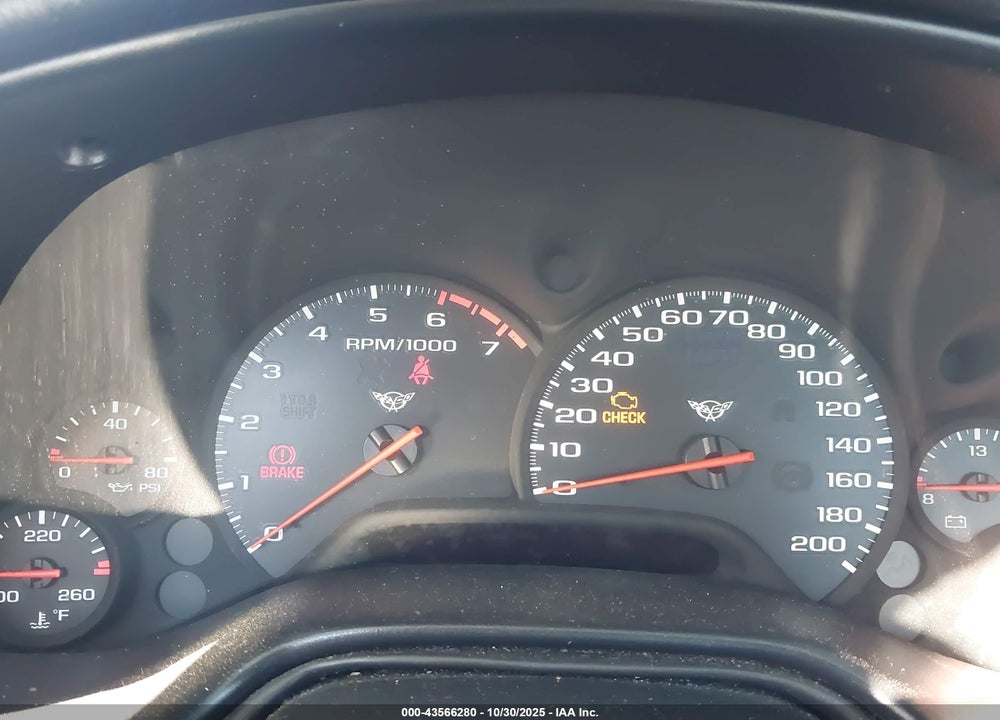 2000 CHEVROLET CORVETTE VIN: 1G1YY32GXY5132231