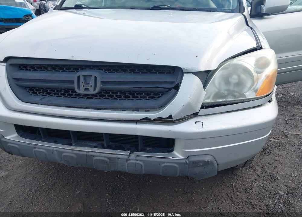 2005 HONDA PILOT EX-L VIN: 5FNYF186X5B000127