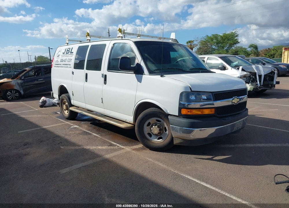 2021 CHEVROLET EXPRESS CARGO RWD 2500 REGULAR WHEELBASE WT VIN: 1GCWGAFP2M1217890