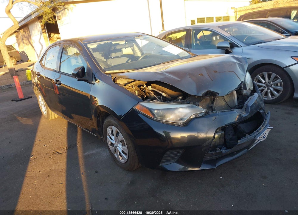 2015 TOYOTA COROLLA L VIN: 2T1BURHE6FC367209
