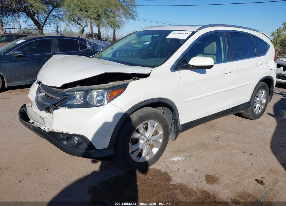 2014 HONDA CR-V EX-L VIN: 5J6RM3H73EL019995