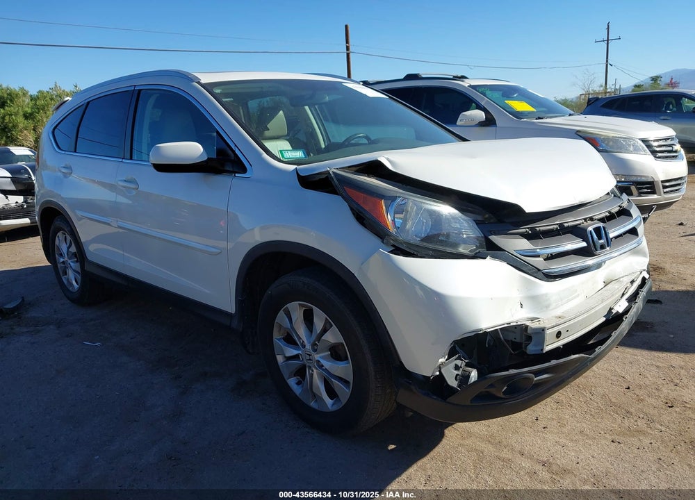 2014 HONDA CR-V EX-L VIN: 5J6RM3H73EL019995