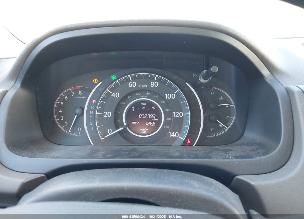 2014 HONDA CR-V EX-L VIN: 5J6RM3H73EL019995