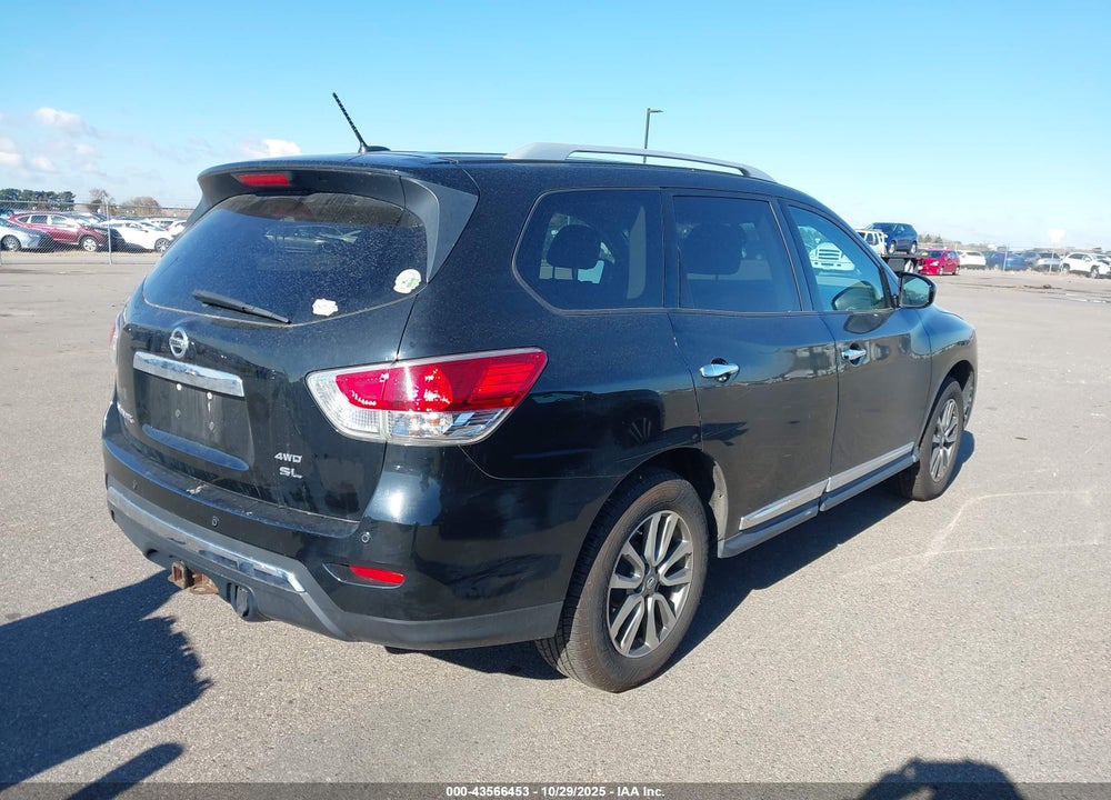 2013 NISSAN PATHFINDER S/SV/SL/PLATINUM VIN: 5N1AR2MM0DC656220