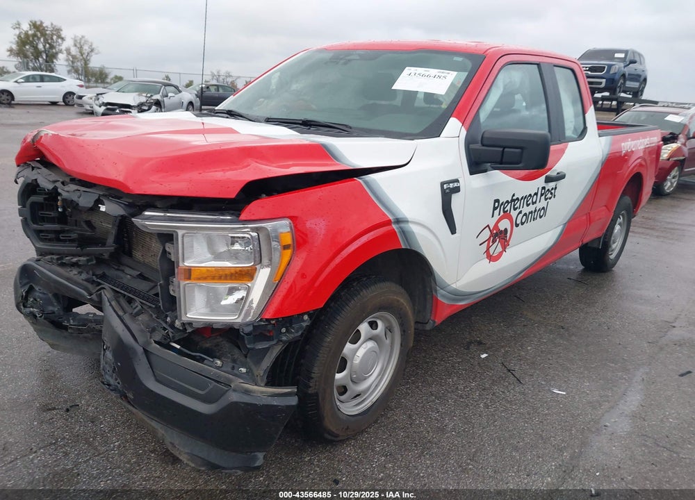 2022 FORD F-150 XL VIN: 1FTEX1C52NKE13161