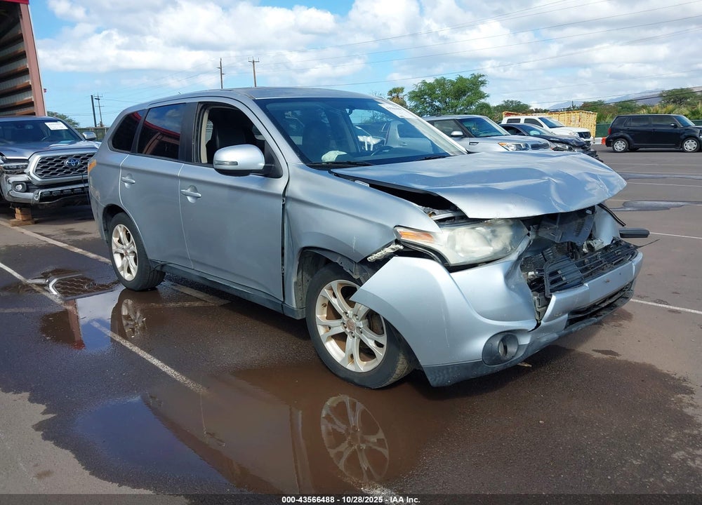 2014 MITSUBISHI OUTLANDER SE VIN: JA4AD3A39EZ007254