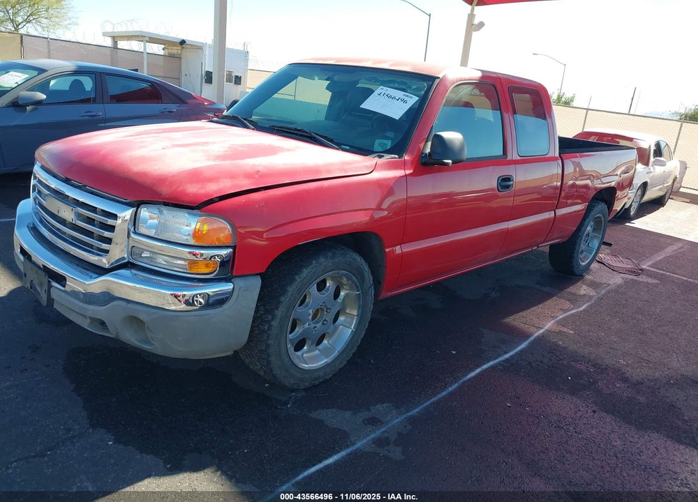 2004 GMC SIERRA 1500 VIN: 1GTEC19X24Z323812