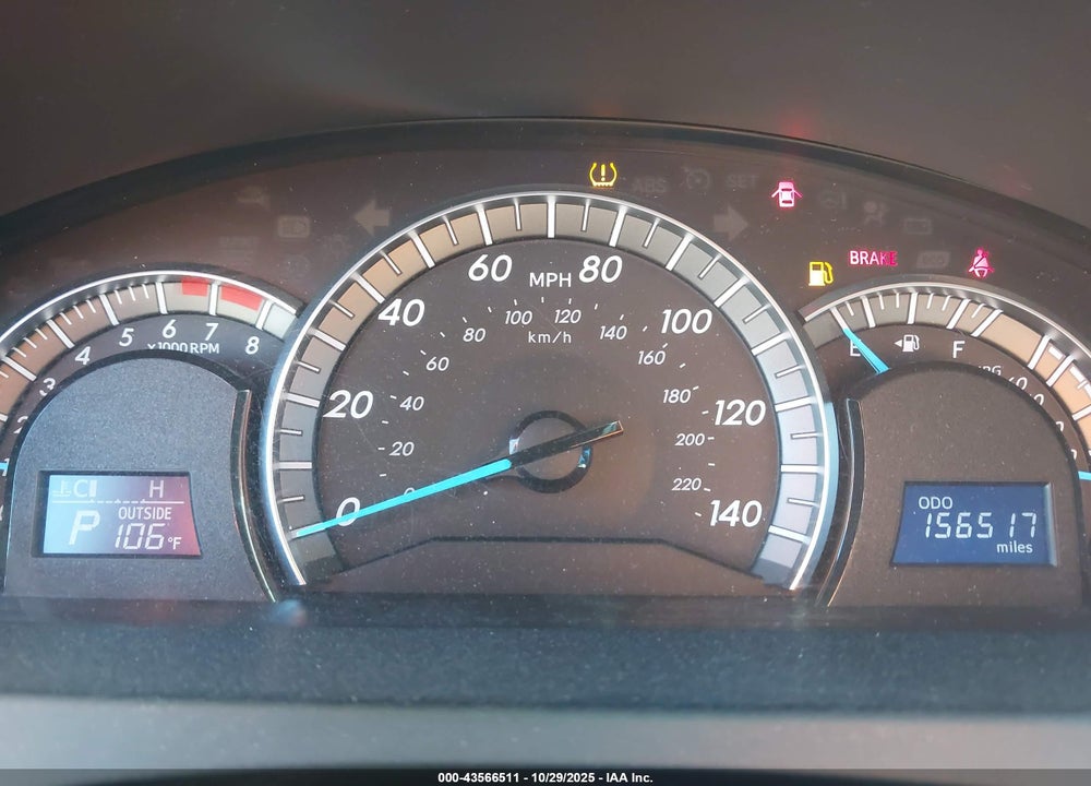 2012 TOYOTA CAMRY VIN: 4T1BF1FK2CU557930
