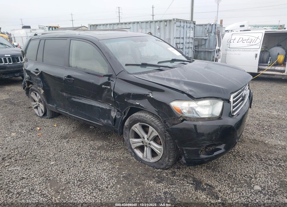 2008 TOYOTA HIGHLANDER SPORT VIN: JTEES43A782003582