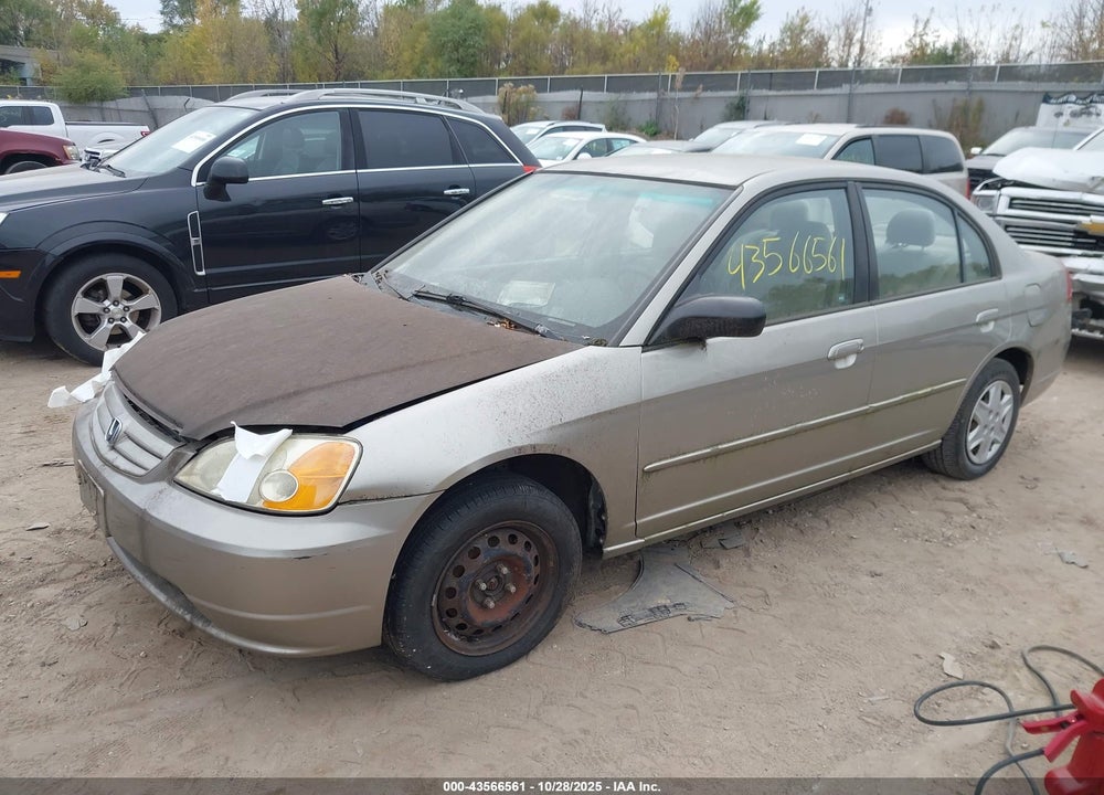 2003 HONDA CIVIC LX VIN: 1HGES16513L033148