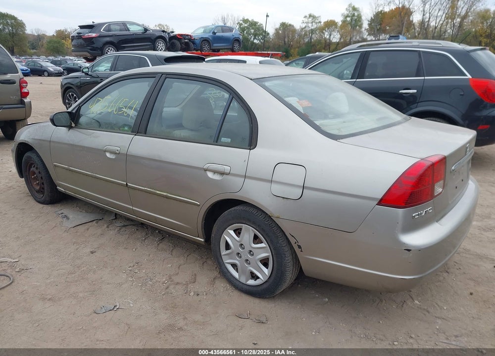 2003 HONDA CIVIC LX VIN: 1HGES16513L033148