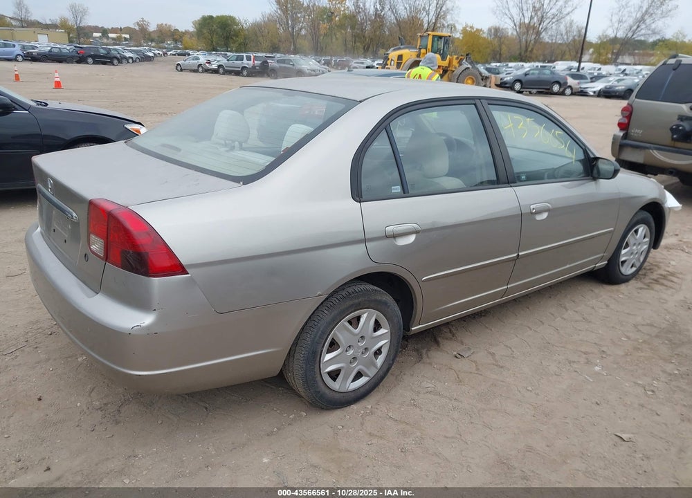 2003 HONDA CIVIC LX VIN: 1HGES16513L033148