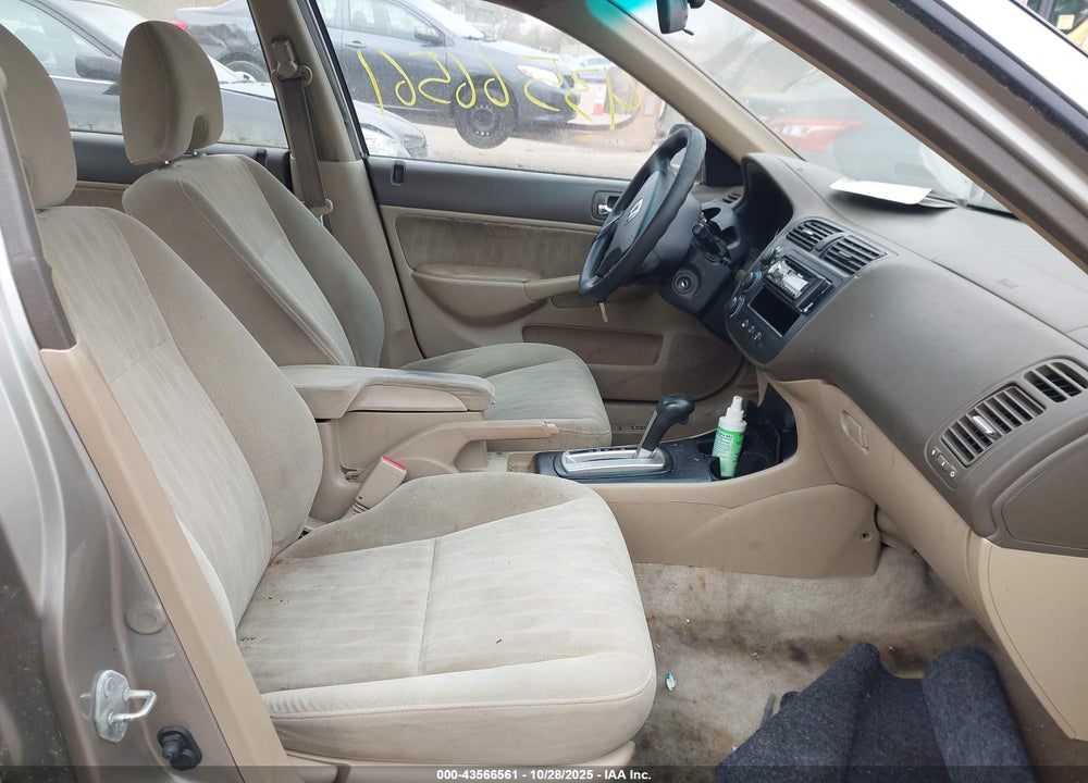 2003 HONDA CIVIC LX VIN: 1HGES16513L033148